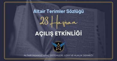 Altair Terimler Sözlüğü